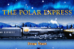 The Polar Express Title Screen